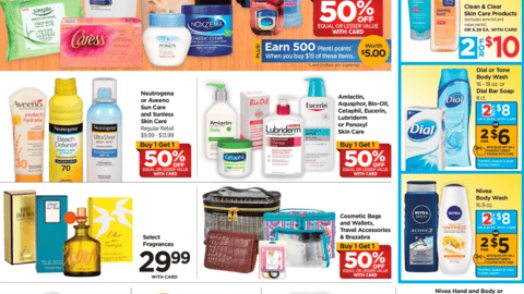 Rite Aid Unilever '500 Plenti Points' Feature
